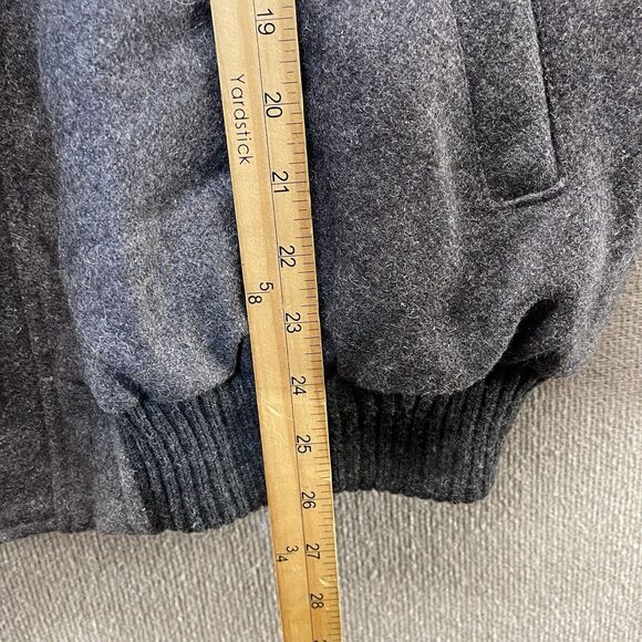 Vintage Bachrach Bomber Varsity Jacket Wool Men's 44 Quilted Lined - Picture 6 of 9